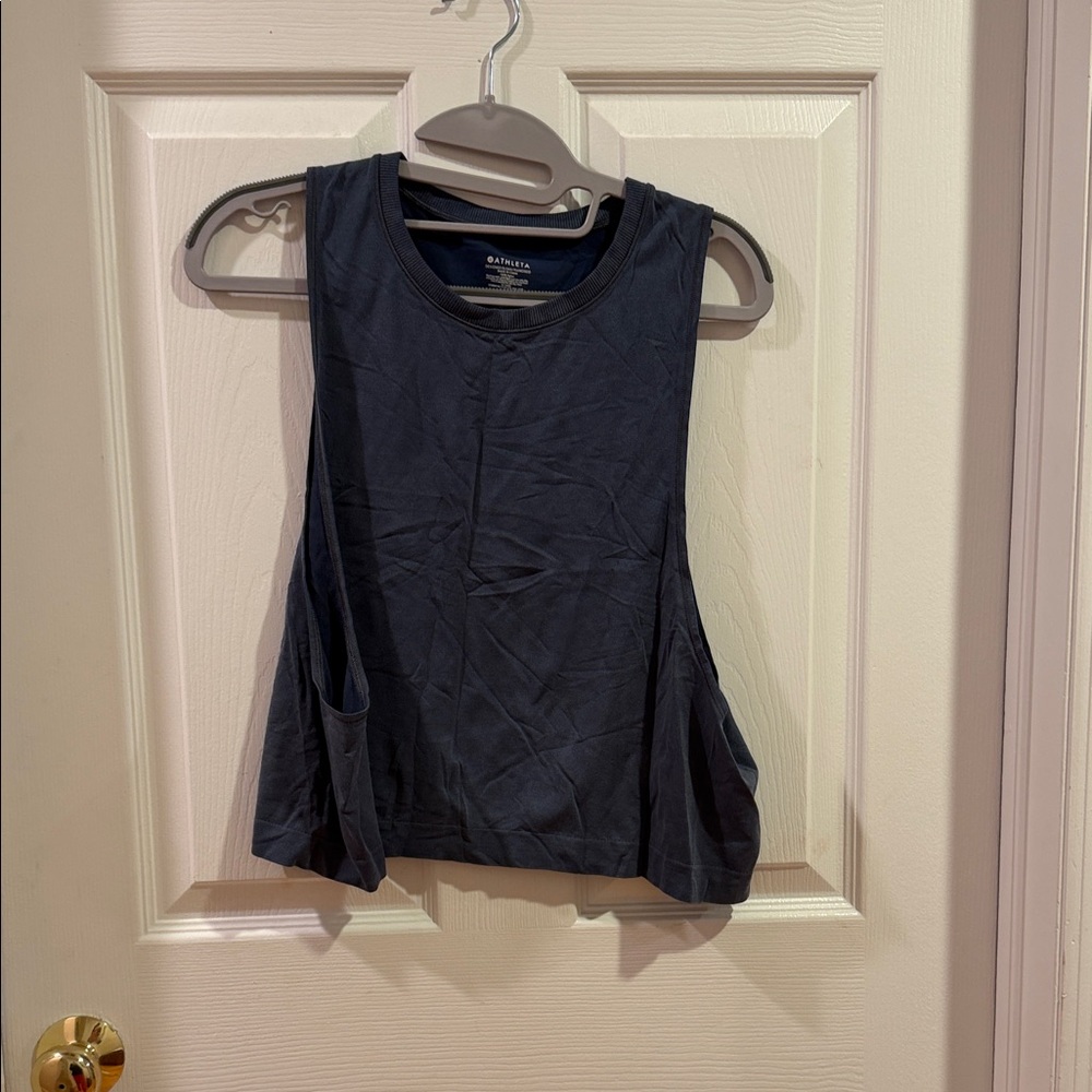 Athleta Navy Tank Top